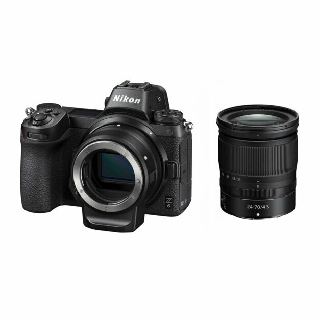 Цифровая фотокамера Nikon Z6 Kit 24-70/4 S + переходник FTZ