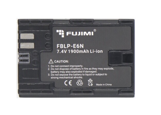 Fujimi FBLP-E6N Аккумулятор для фото-видео камер (1900 mAh)