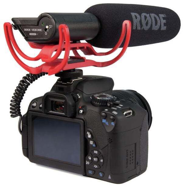 Микрофон для видеокамеры RODE VideoMic + Rycote Lyra