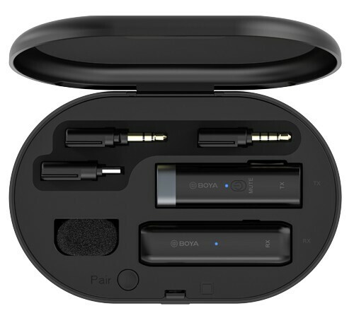 Boya BY-WM3D Компактный беспроводной микрофон Apple Iphone