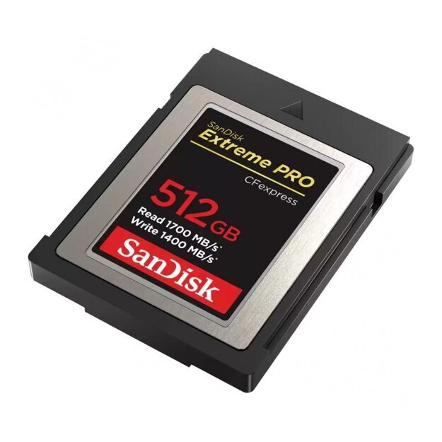 Карта памяти Sandisk Extreme Pro CFExpress Type B 512Gb 1700/1400 Mb/s (SDCFE-512G-GN4NN)