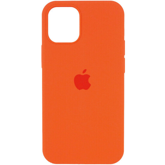 Чехол Apple Silicone Case для iPhone 11 оранжевый