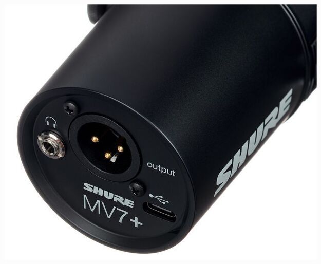 Динамический микрофон Shure MV7 Plus