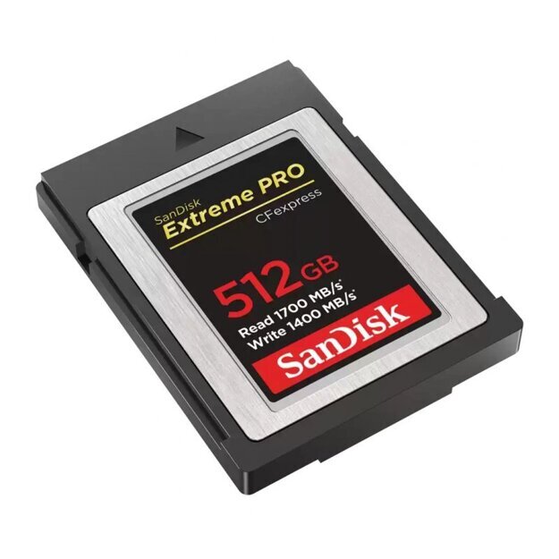 Карта памяти Sandisk Extreme Pro CFExpress Type B 512Gb 1700/1400 Mb/s (SDCFE-512G-GN4NN)