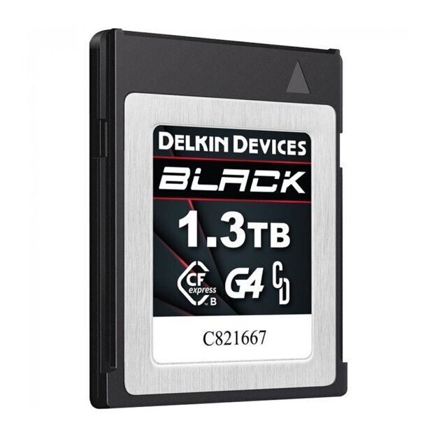 Карта памяти Delkin Devices Black CFexpress Type B G4 1.3TB [DCFXBB13T]