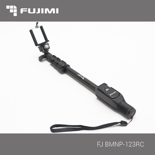 Fujimi BMNP-123RC Ручной монопод с съёмным пультом ДУ и держателем для смартфонов