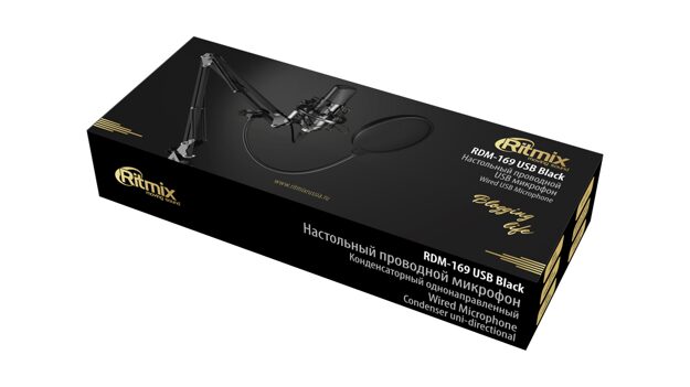 Ritmix RDM-169 студийный микрофон