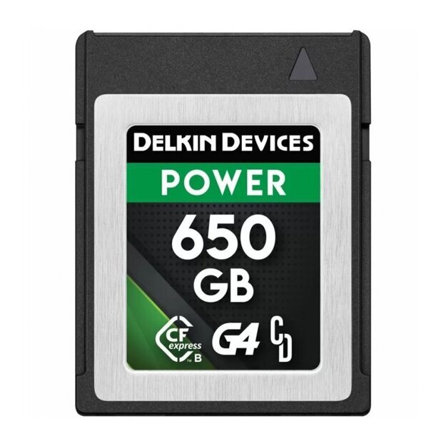 Карта памяти Delkin Devices Power CFexpress Type B G4 650GB 1780/1700Mb/s [DCFXBP650G4]