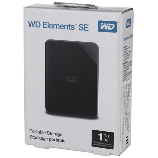 Внешний жесткий диск 2.5_ WD 1TB Elements SE