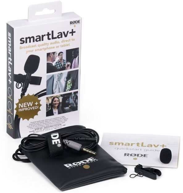 RODE SmartLav+  микрофон-петличка для смартфонов