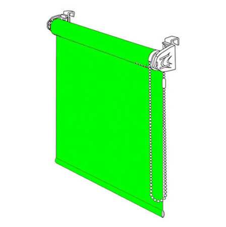 Система установки фона ширина 1м / зеленый хромакей высота 3 / ширина 1м (рулонная, подвесная, потолочная)