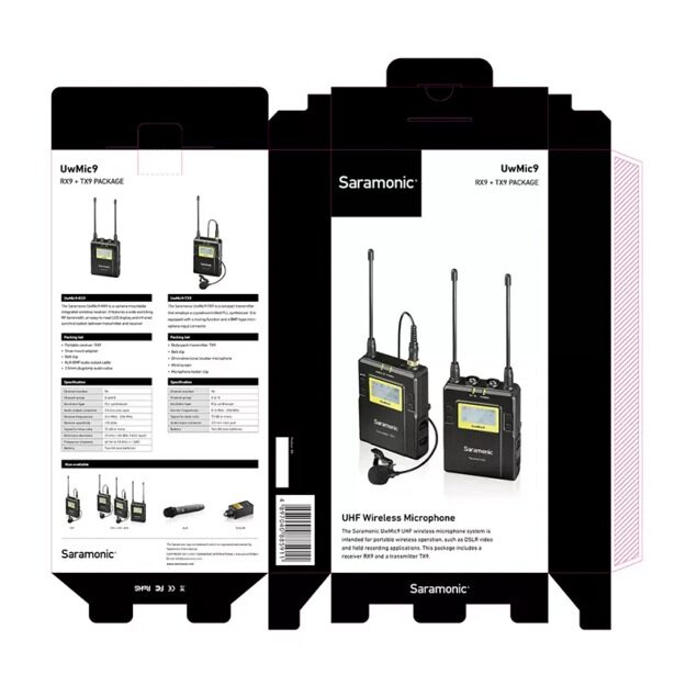 Радиопетличка Saramonic UwMic9 TX9+RX9