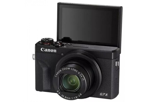 Цифровой фотоаппарат Canon PowerShot G7 X Mark III черный