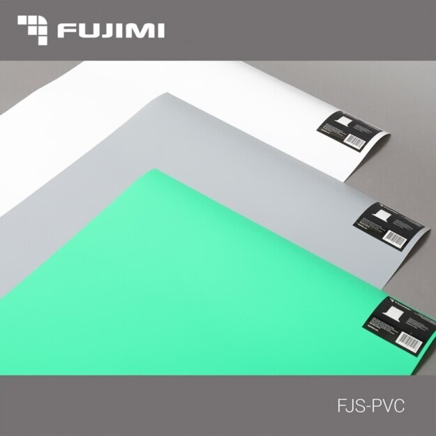 Fujimi FJS-PVCC1020 Фон 100*200 см из высококачественного пластика (Зелёный)