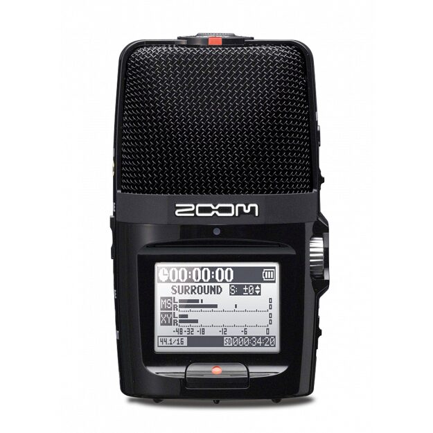 Ручной рекордер со стерео микрофоном Zoom H2n
