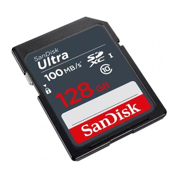 Карты памяти SanDisk Ultra SDXC Class 10 UHS-I 128GB 100Mb/s SDSDUNR-128G-GN3IN