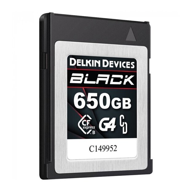 Карта памяти Delkin Devices Black CFexpress Type B G4 650GB [DCFXBB650]