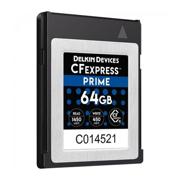 Карта памяти Delkin Devices Prime CFexpress 64GB [DCFX0-064]