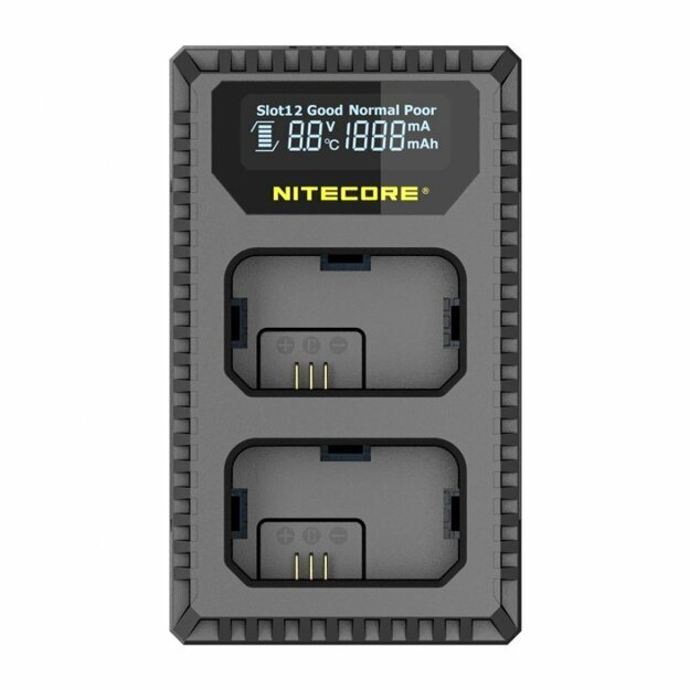 Зарядное устройство Nitecore USN1 с 2 слотами для аккумуляторов Sony NP-FW50